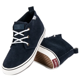 Andy Z Suede Ankle Sneakers blue 2 Andy Z Suede Ankle Sneakers blue 2