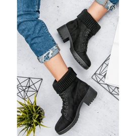Seastar Lace-up Black Boots 1
