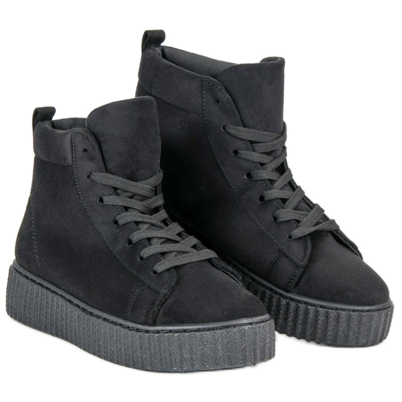 Wilady Sneakers Above the ankle black 1