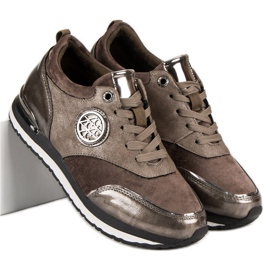 Aclys Tied Sport Shoes brown 2