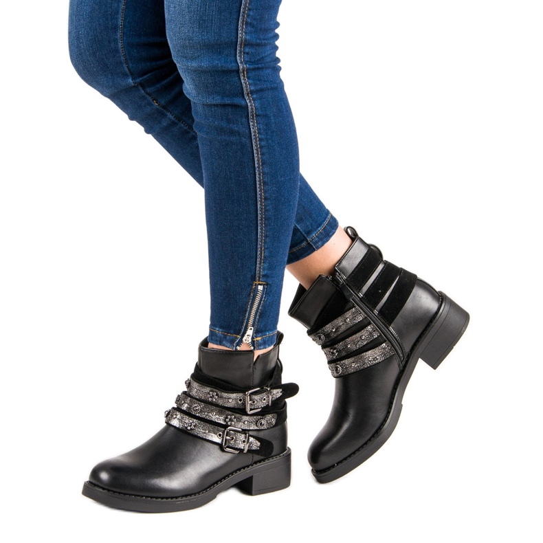 Sixth Sense Rock boots black 2 Sixth Sense Rock boots black 2