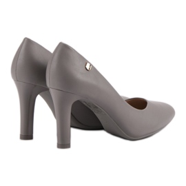 Vinceza Gray Pumps grey 1