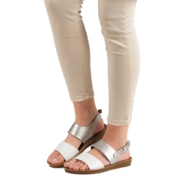 Comfortable VINCEZA sandals grey 2