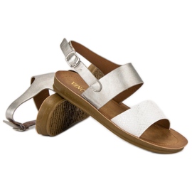 Comfortable VINCEZA sandals grey 1