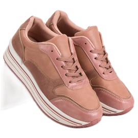 Pink Sport Shoes 1