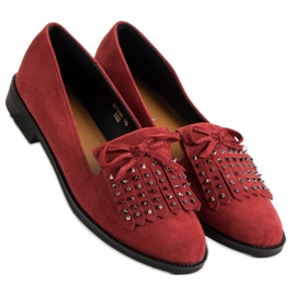 Sergio Todzi Suede loafers red 2