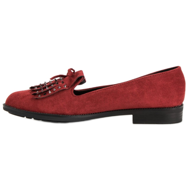 Sergio Todzi Suede loafers red 1