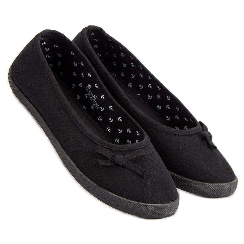 McKey Textile Ballerina With Bow black 1