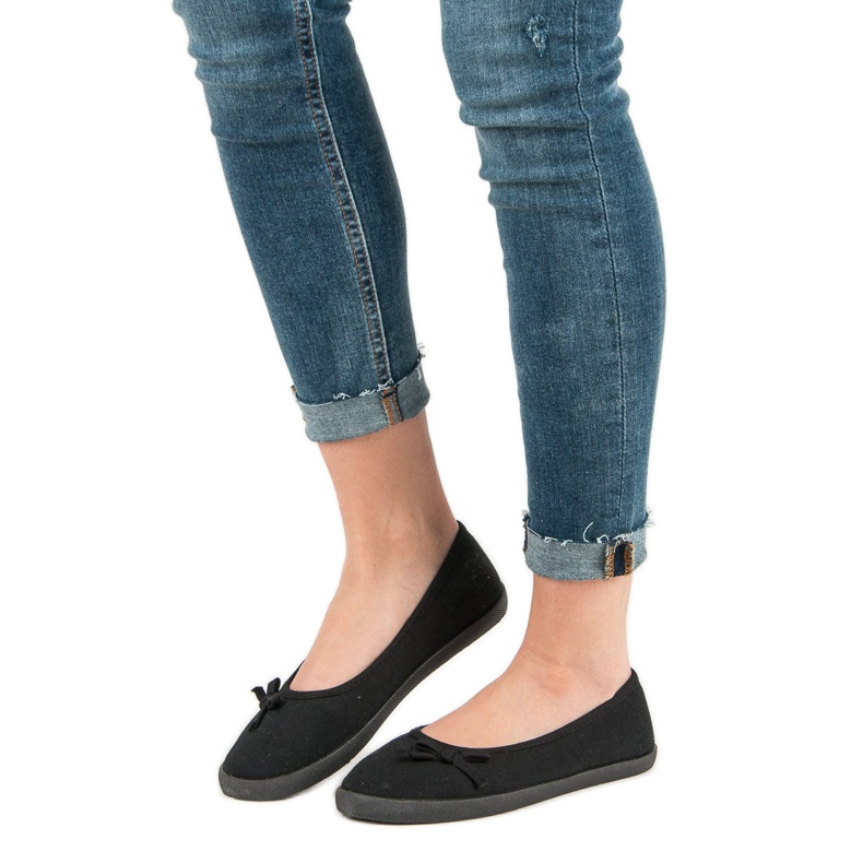 McKey Textile Ballerina With Bow black 2