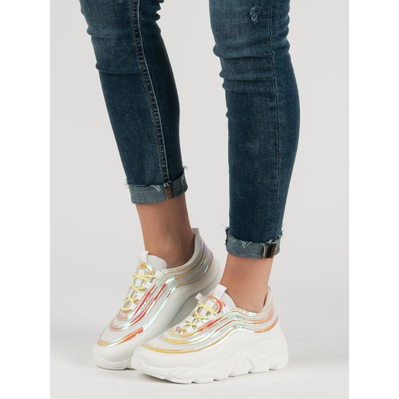 Light Sport Shoes white multicolored 2