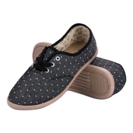 Sneakers With Dots black 1