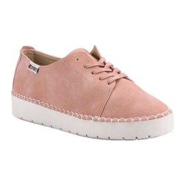 Powdery Tied Shoes VICES pink 1