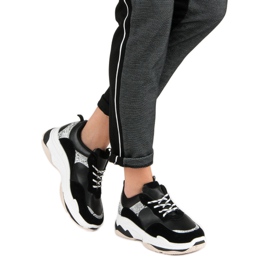 Black Sneakers With Pattern 2