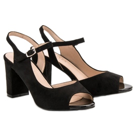 VINCEZA asymmetrical pumps black 1 VINCEZA asymmetrical pumps black 1