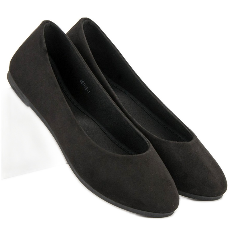 VICES Black Suede Ballerinas 1 VICES Black Suede Ballerinas 1