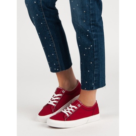 Kylie Red Sneakers 2