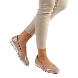 Vinceza Comfortable ballerinas pink 2 Vinceza Comfortable ballerinas pink 2