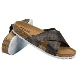 Kylie Comfortable Gray Slippers grey 1