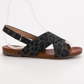 Kylie Spotted Sandals black 2