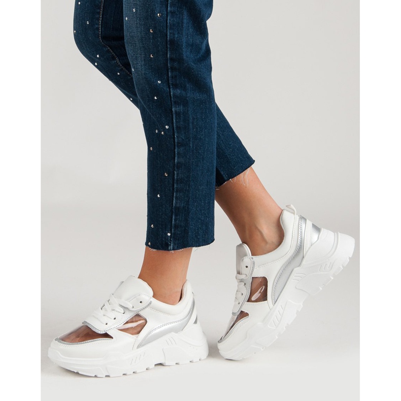 Transparent Sneakers white 1