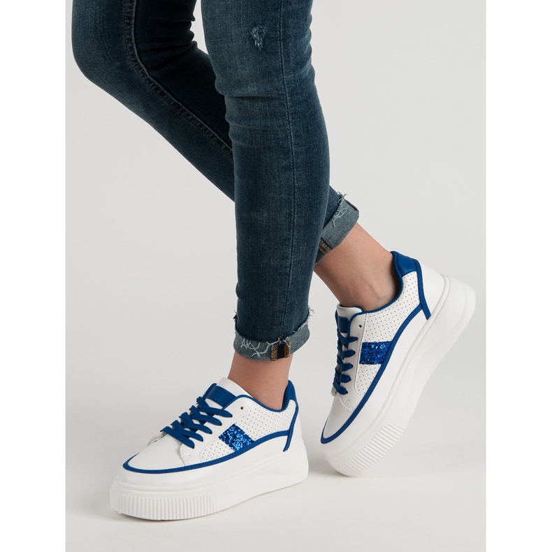 White Creepers With Glitter 1