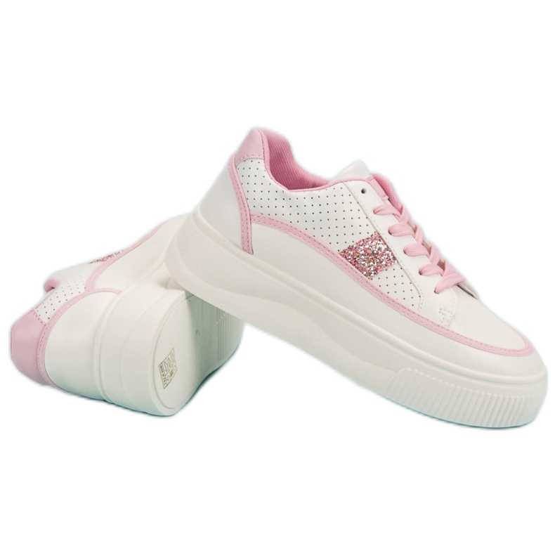 White Creepers With Glitter 2