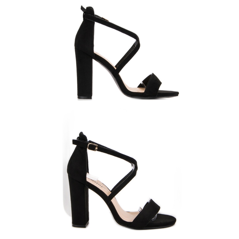 Seastar Elegant Black Sandals 2