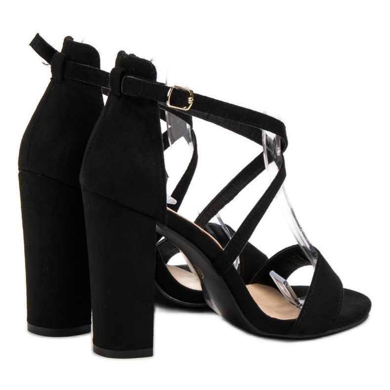 Seastar Elegant Black Sandals 1