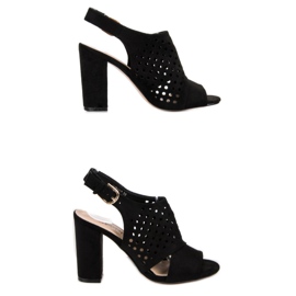 Seastar Openwork Built Sandals black 2