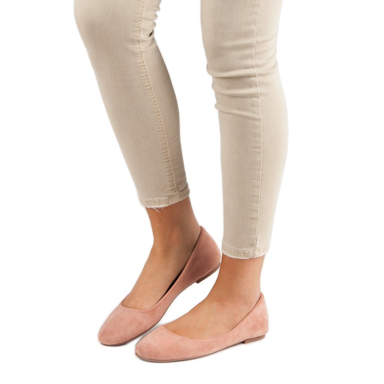 Primavera Classic Powder Ballerinas pink 1 Primavera Classic Powder Ballerinas pink 1