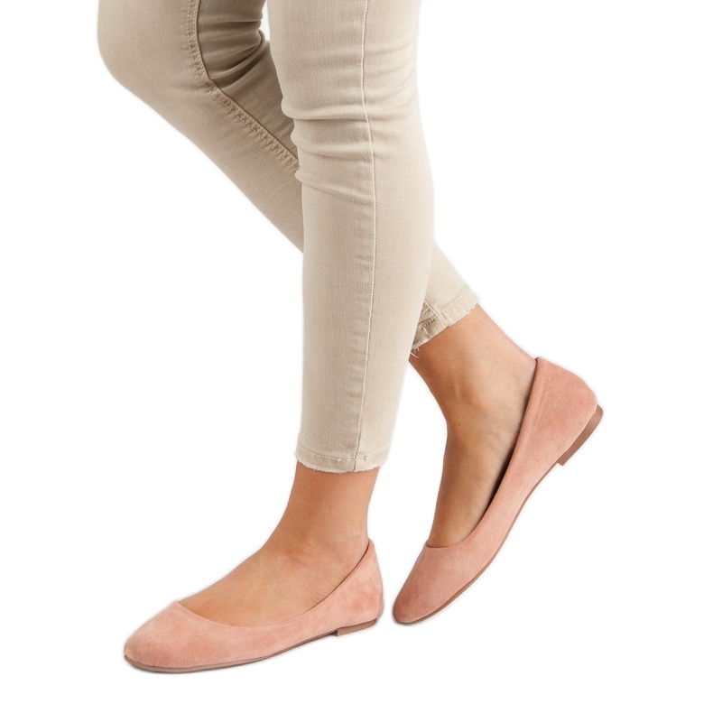 Primavera Classic Powder Ballerinas pink 2 Primavera Classic Powder Ballerinas pink 2