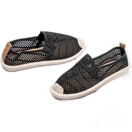 Lace Slip On Sneakers black 1