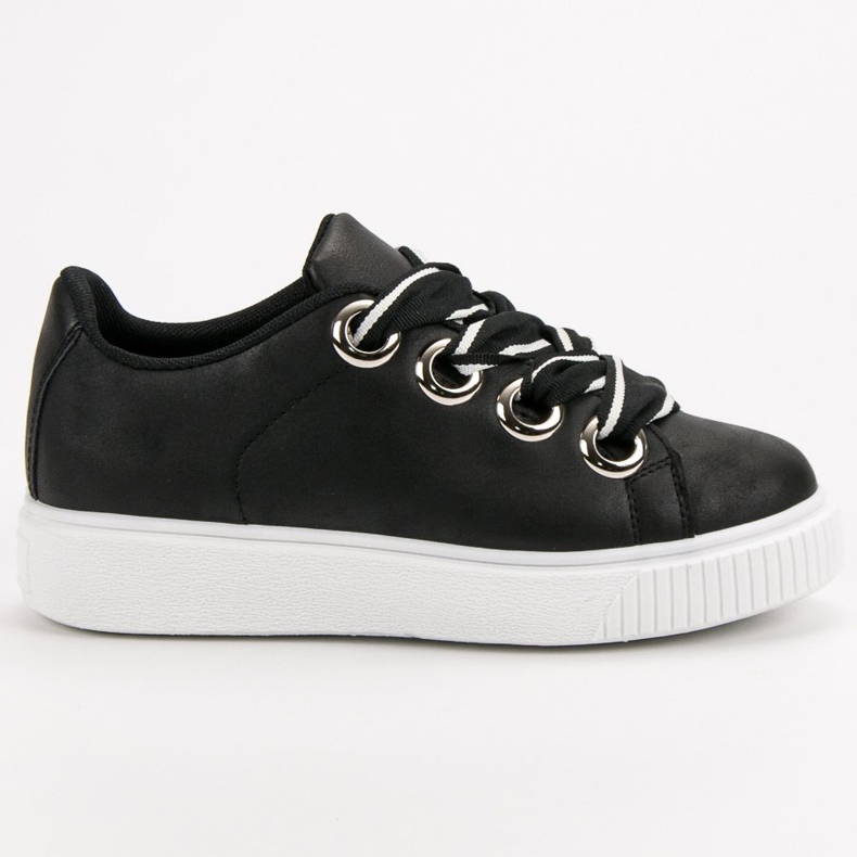 Sport Shoes With Glitter black 2