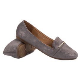 Abloom Gray women's loafers grey 2