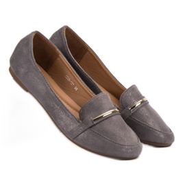 Abloom Gray women's loafers grey 5