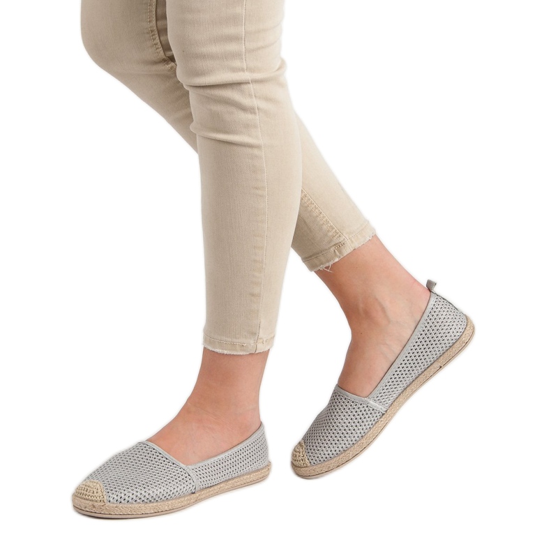 Seastar Gray Textile Espadrilles grey 2