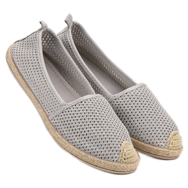 Seastar Gray Textile Espadrilles grey 1