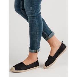 Seastar Black Textile Espadrilles 1