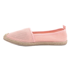 Seastar Pink Textile Espadrilles 1