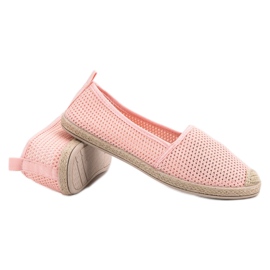 Seastar Pink Textile Espadrilles 2