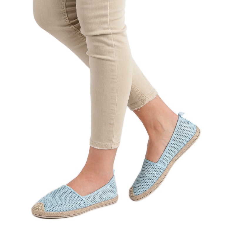 Seastar Blue Textile Espadrilles 2