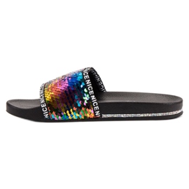 Seastar Sequin Slippers multicolored 2