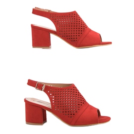 Casual Closed Sandals red 2