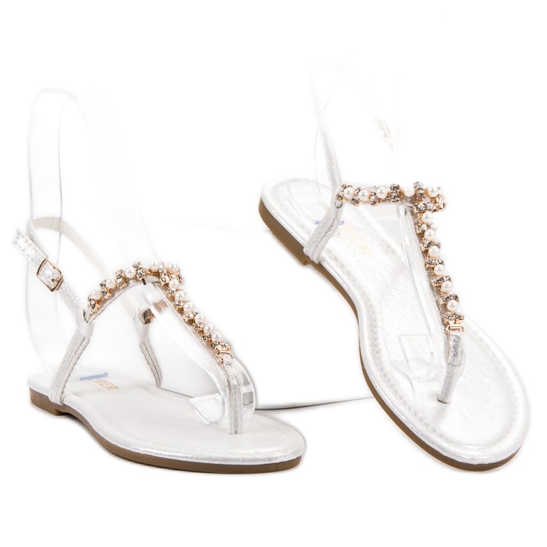 Comer Japanese sandals white 2