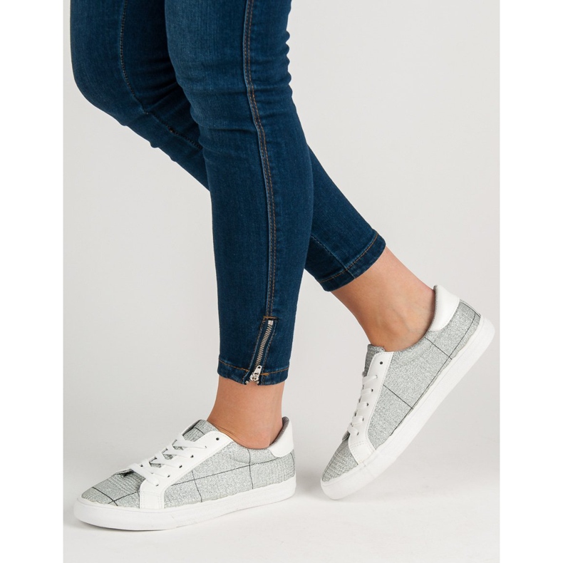 SHELOVET Lace-up Sneakers grey 1