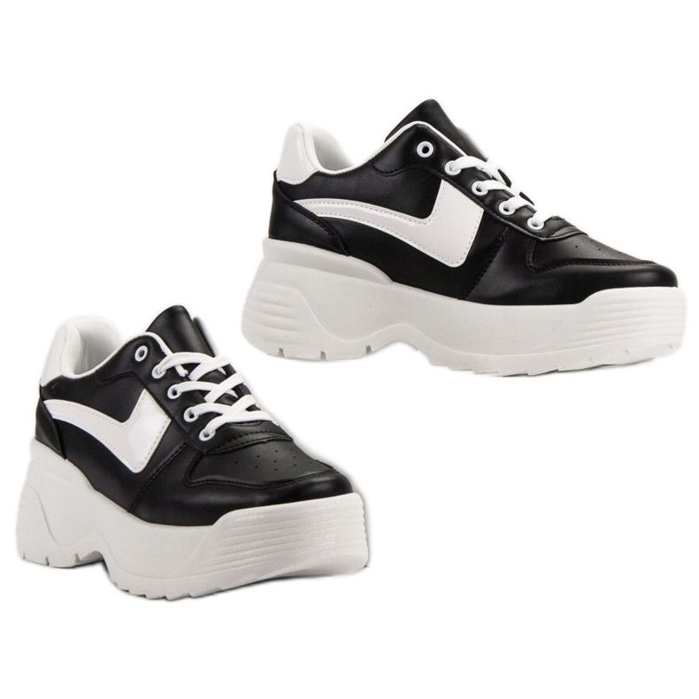 Kylie Sneakers On The Platform black 2