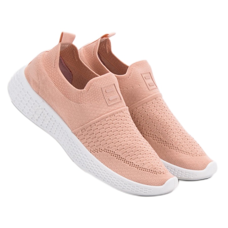 Weide Fashionable Textile Footwear pink 2