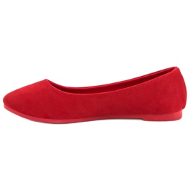 Seastar Comfortable ballerinas red 1