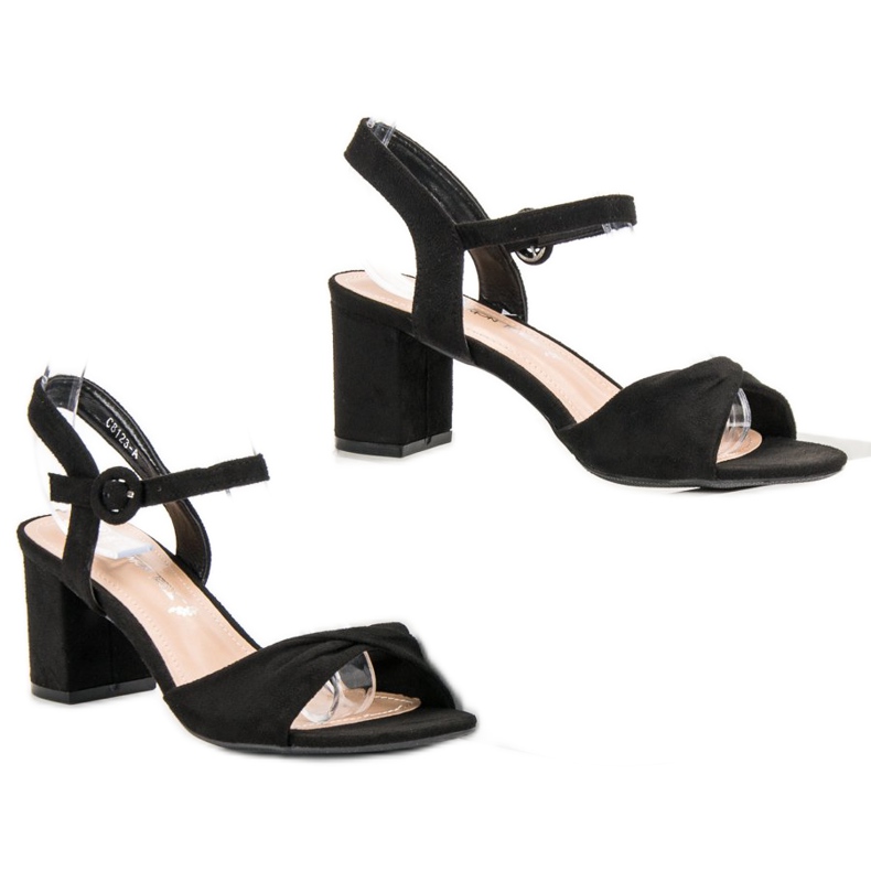 Elegant Black Sandals 1
