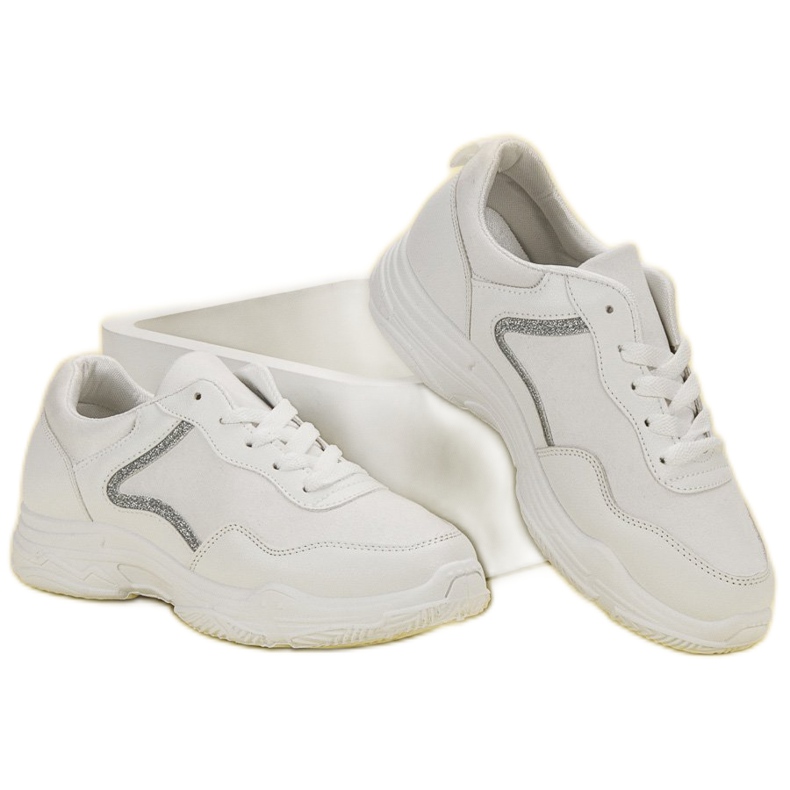 SHELOVET Fashionable Sneakers white 1 SHELOVET Fashionable Sneakers white 1